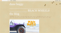 Desktop Screenshot of beachwheels.blogspot.com