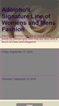 Mobile Screenshot of adolphosfashionline.blogspot.com