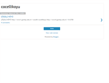 Tablet Screenshot of cocellikoyu.blogspot.com