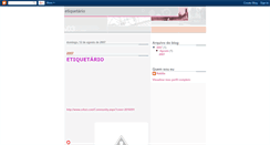 Desktop Screenshot of etiquetario.blogspot.com
