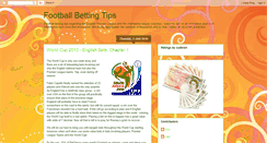 Desktop Screenshot of eplfootballbettingtips.blogspot.com