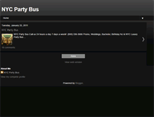 Tablet Screenshot of nycpartybuses.blogspot.com