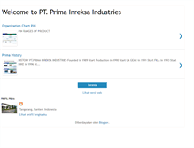Tablet Screenshot of primainreksa.blogspot.com