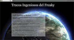 Desktop Screenshot of freakytrucos.blogspot.com