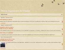 Tablet Screenshot of freakytrucos.blogspot.com