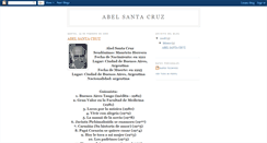 Desktop Screenshot of abelsantacruz.blogspot.com