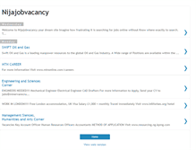 Tablet Screenshot of nijajobvacancy.blogspot.com