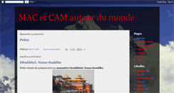 Desktop Screenshot of maccamautourdumonde.blogspot.com