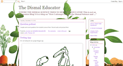 Desktop Screenshot of dismaleducator.blogspot.com