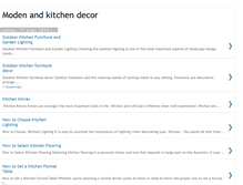 Tablet Screenshot of home-kitchen-furniture.blogspot.com