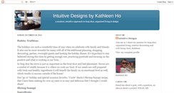 Desktop Screenshot of intuitivedesigns.blogspot.com