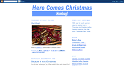 Desktop Screenshot of here-comes-christmas.blogspot.com