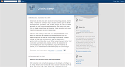 Desktop Screenshot of cristinabarros.blogspot.com