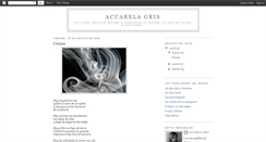 Desktop Screenshot of acuarelagris.blogspot.com