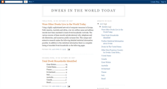 Desktop Screenshot of dweksintheworldtoday.blogspot.com