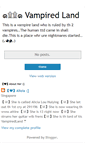 Mobile Screenshot of myvampiredland.blogspot.com