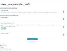 Tablet Screenshot of makeyourcomputerwork.blogspot.com