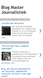 Mobile Screenshot of masterjournalistiek.blogspot.com