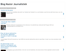 Tablet Screenshot of masterjournalistiek.blogspot.com