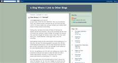 Desktop Screenshot of linktheblogs.blogspot.com