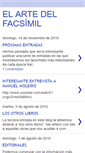 Mobile Screenshot of elartedelfacsimil.blogspot.com