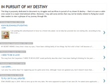 Tablet Screenshot of inpursuitofmydestiny.blogspot.com