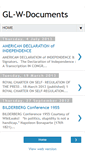 Mobile Screenshot of gl-w-documents.blogspot.com