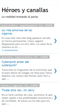 Mobile Screenshot of heroesycanallas.blogspot.com