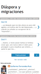 Mobile Screenshot of diasporaymigraciones.blogspot.com