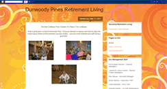 Desktop Screenshot of dunwoodypinesseniorliving.blogspot.com