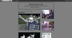 Desktop Screenshot of bicicletadacxs.blogspot.com