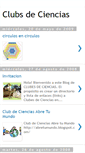 Mobile Screenshot of clubsdeciencias.blogspot.com
