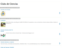 Tablet Screenshot of clubsdeciencias.blogspot.com