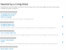 Tablet Screenshot of alivingghost.blogspot.com