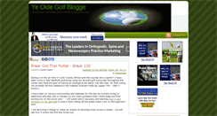 Desktop Screenshot of golf-fix.blogspot.com