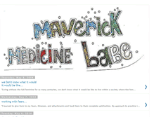 Tablet Screenshot of maverickmedicinebabe.blogspot.com