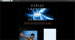Desktop Screenshot of conexaoinfinita.blogspot.com