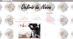 Desktop Screenshot of deliriodenoiva.blogspot.com
