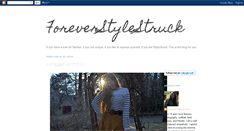 Desktop Screenshot of foreverstylestruck.blogspot.com