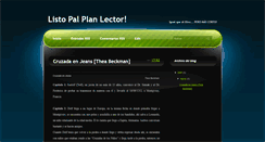 Desktop Screenshot of listopalplanlector.blogspot.com