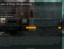 Tablet Screenshot of jakeofwinterhill.blogspot.com