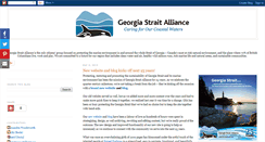 Desktop Screenshot of georgiastraitalliance.blogspot.com