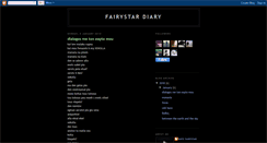 Desktop Screenshot of katefairystar.blogspot.com