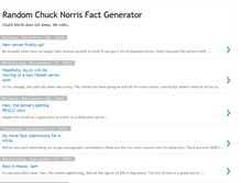 Tablet Screenshot of chucknorrisfacts.blogspot.com