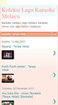 Mobile Screenshot of karaokemelayu.blogspot.com