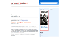 Desktop Screenshot of ocioinformatico.blogspot.com