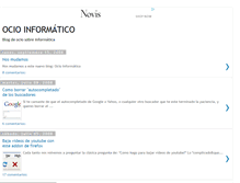 Tablet Screenshot of ocioinformatico.blogspot.com