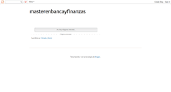 Desktop Screenshot of masterenbancayfinanzas.blogspot.com