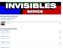 Tablet Screenshot of invisiblesserieseng.blogspot.com