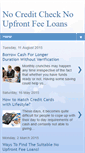 Mobile Screenshot of nocreditchecknoupfrontfeeloan.blogspot.com